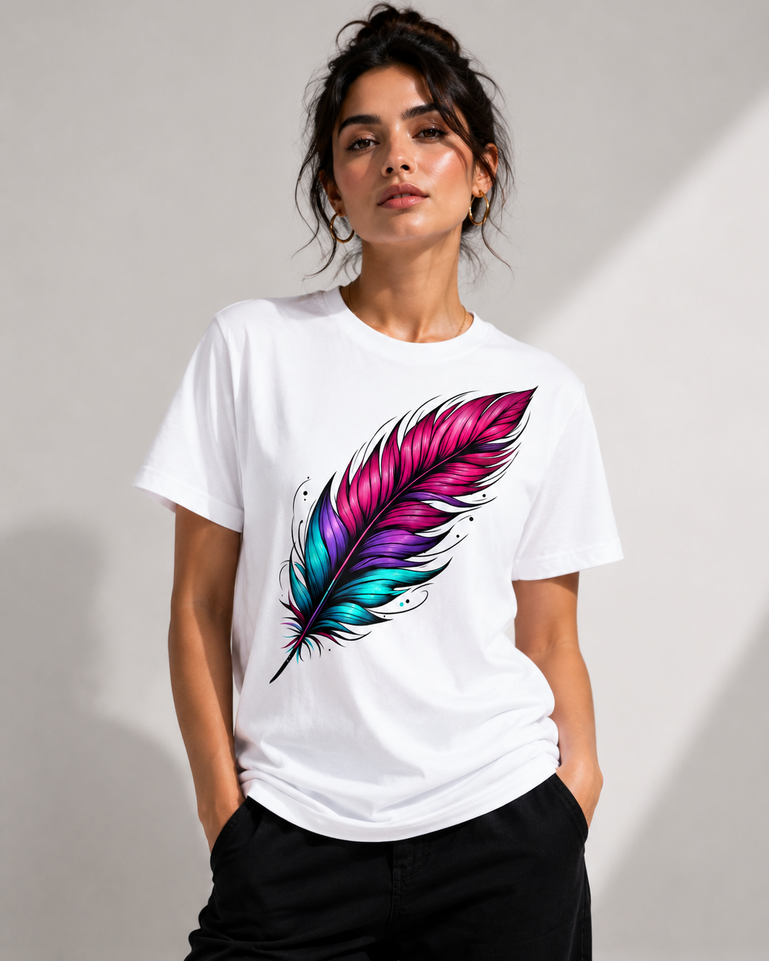 Neon Flight™ Feather Unisex Tee