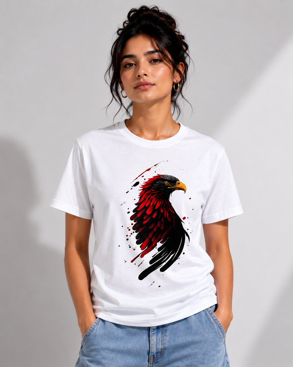 Crimson Dominion™ Eagle Unisex Tee