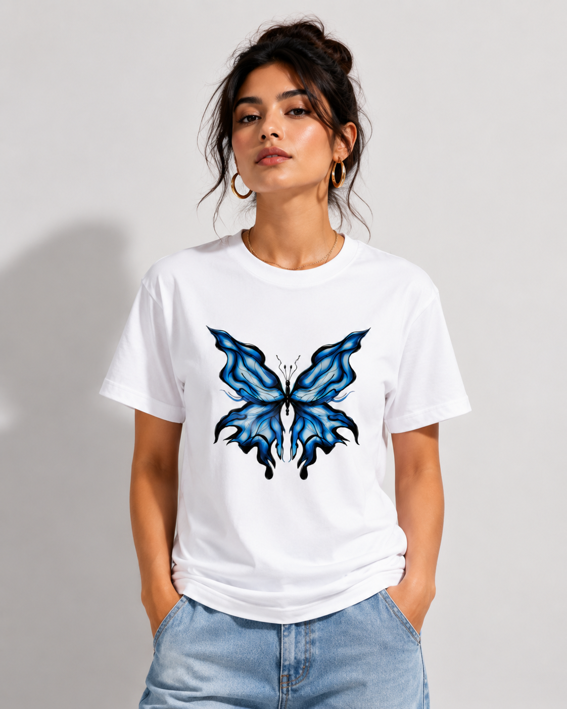Azure Wings™ Butterfly Unisex Tee