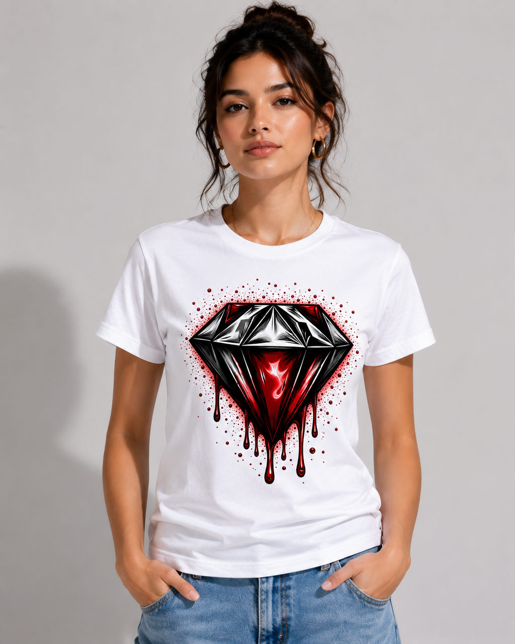 Crimson Vault™ Diamond Unisex Tee