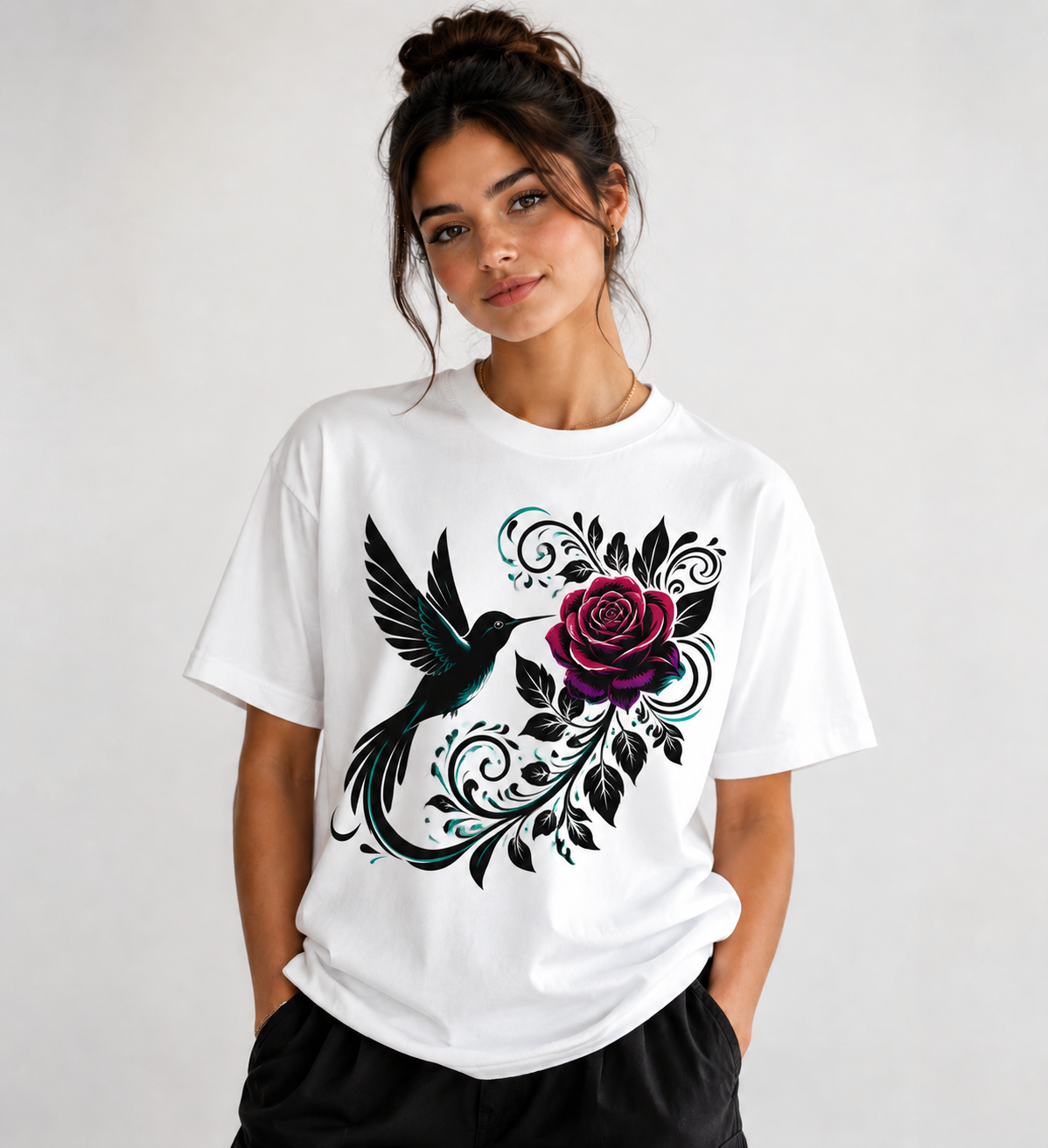Crimson Harmony™ Bird Tee